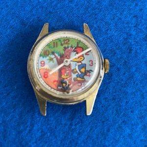 Vintage Working 1960’s Woody Woodpecker Wristwatch